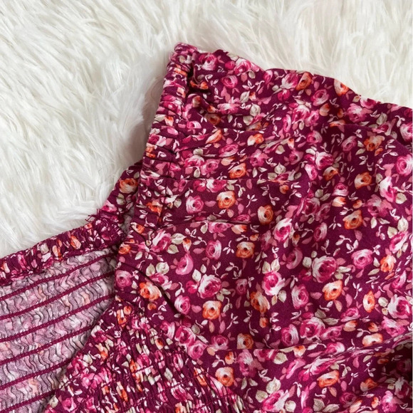 Aeropostale NWT Floral Crop Top Size XS - Picture 4 of 11